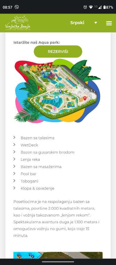 Apartman Raj Vrnjačka Banja Exterior foto